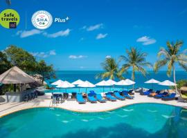 Coral Cliff Beach Resort Samui - SHA Plus, hotel di Pantai Chaweng Noi