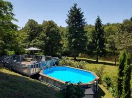 Les Deux Lacs - Stunning Gite, with private swimming pool and 2.75 acre fishing lake