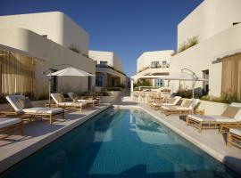 White Pebble Suites, hotel a Pollonia