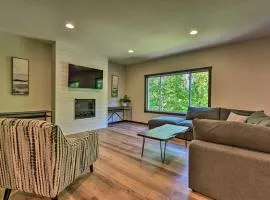 Modern Nisswa Escape with Deck Near Gull Lake!