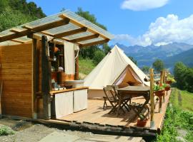 Glamping la Cascina d'Orleans, hôtel à Saint-Pierre