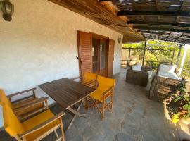 Cosy Calm Cottage in olive trees with sea view, hotel with parking in Ermioni