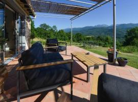 Luxury countryside cottage with mountain views, vacation rental in Roquefixade