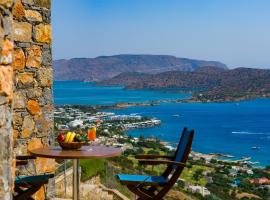 Athina Stunning Elounda View Apartment, hôtel à Elounda