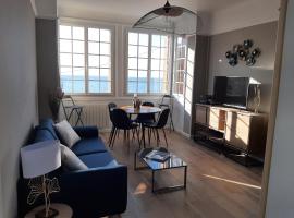 Au gré des marées, appartement face à la mer, classé 3 étoiles, appartement à Ault