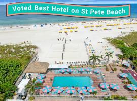 Plaza Beach Hotel - Beachfront Resort, hotel near Boca Ciega Bay Aquatic Preserve, St. Pete Beach