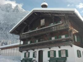 Selbstversorgerhütte Plafing, vakantieboerderij in Ebbs