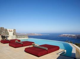 White Pearl Cavalieri, hotel with jacuzzis in Imerovigli