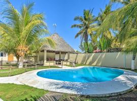 Guatemala Beachfront Villa with Direct Beach Access!, villa in Monterrico