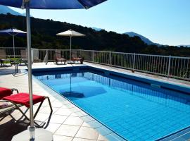 Villa Karin , with beautiful seaview!, rental liburan di Georgioupoli