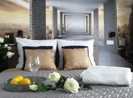 Q Apart SILVER -klimatyzowane STUDIO przy Manufakturze z garażem Gratis, FV