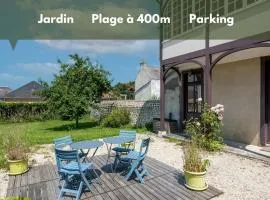 Maison avec beau jardin - Centre ville d'Arromanches