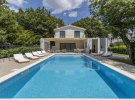 Villa VENTURA with private 45 sqm swimming pool, 4 bedrooms, gym, game room, hotel a Srinjine