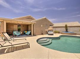 Chic Goodyear Desert Beach House with Hot Tub, hotel in Goodyear