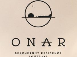 Onar Beachfront Residence, Loutraki, hotell Loutrakis