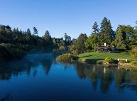 Huka Lodge, hôtel à Taupo