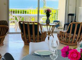 Villa Simone vue mer 2min à pied de la plage, luxusszálloda Saint-Lunaire-ben