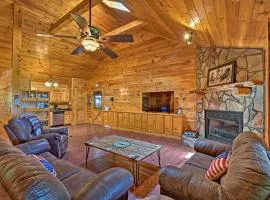 Cozy Sunset View Cabin with Game Room and Mtn Views!