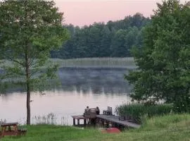 Domwigierski pl -Jeziorki -GR- Comfort-Ferienhaus-Polen - własna linia brzegowa i sauna