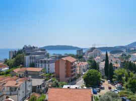 Tramonto Onebedroom apartment with sea view in Becici, Hotel in Čučići