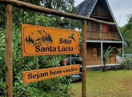 Sitio Santa Lucia, hotell i Santa Teresa