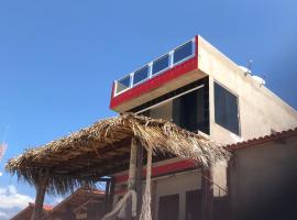 Pousada O Mineiro - frente a praia, chalé em Galinhos