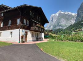 Locherboden, hotelli Grindelwaldissa lähellä maamerkkiä Firstvuori