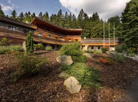 Horský hotel Lorkova vila, ξενοδοχείο με υδρομασάζ σε Čeladná