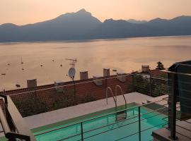 IL SOGNO 1 Piscina e vista lago, villa in Torri del Benaco