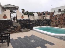 Casa Medinilla, piscina privada, hotel Masdachéban