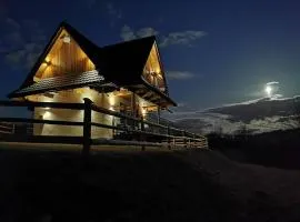 Domek na Ubocy z jacuzzi, sauną i widokiem