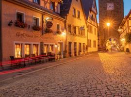 Hotel Am Siebersturm, hotel v destinaci Rothenburg ob der Tauber