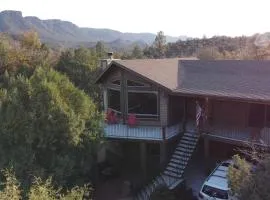 Elkwood Lodge Star Valley Cabin with Hot Tub