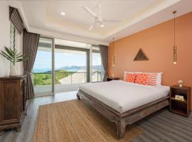 Baan Kimsacheva - Seaview Private Villa, villa i Choeng Mon Beach