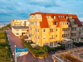 Villa Marina - Weitblick aufs Meer, hotell i Wangerooge