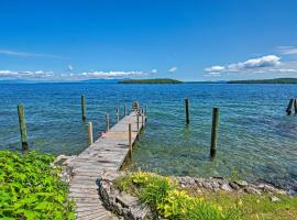 Winnipesaukee Lakefront Home with Dock and Views!, hotell i Alton