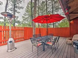 Ruidoso Cabin with Deck and Grill - Walk to Town!