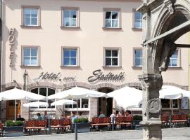 Stadtcafé Hotel garni, hotel em Hammelburg