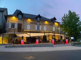 Hotel Des Voyageurs, מלון ליד נמל התעופה ד'אאורילק - AUR, Le Rouget