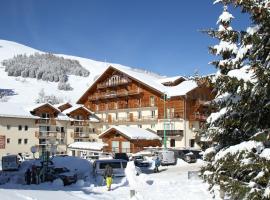 Résidence Odalys L'Ours Blanc: Les Deux Alpes şehrinde bir apart otel