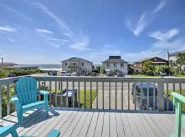 Oak Island Beach Abode with Deck Walk to Shore!