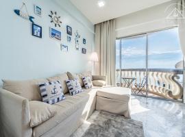 Port Dickson 10Pax 3BR Glory Beach Resort Seaview, resort em Port Dickson