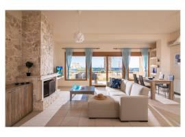 Beachfront Blue apt-Ligaria beach – dom wakacyjny w mieście Ligaria