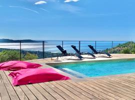 Découvrez la Villa « The View », hotel con estacionamiento en Cavalaire-sur-Mer