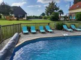 La Gasteboisiere with swimming pool and games room