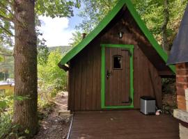 Heksenhuis, cabana o cottage a Goebelsmuhle