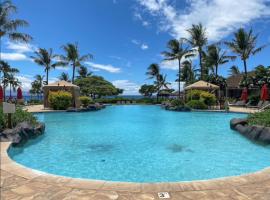 GROUND FLOOR DIRECT ACCESS with private outdoor yard space luxury resort condo, spahotel in Lahaina