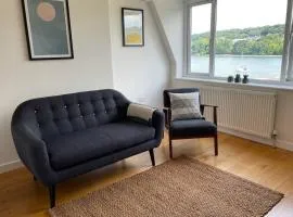 Apartment with stunning views of Menai Strait.