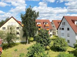 Apartment mit Dachterrasse nahe Zwickau, lacný hotel v destinácii Glauchau