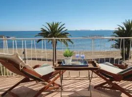 Pet Friendly Apartment In Santiago De La Ribera With House Sea View